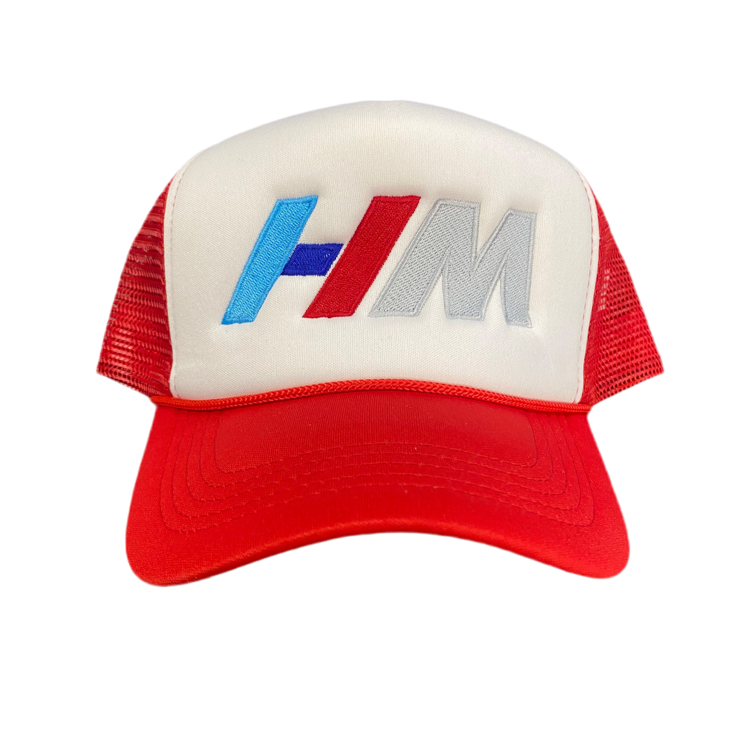 HeshMob “BMW” trucker hat. (Red)