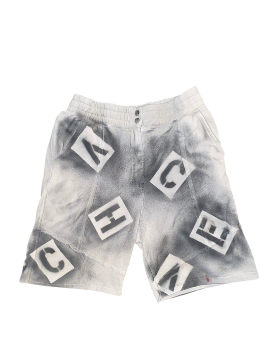 1/1 Block Letter Shorts