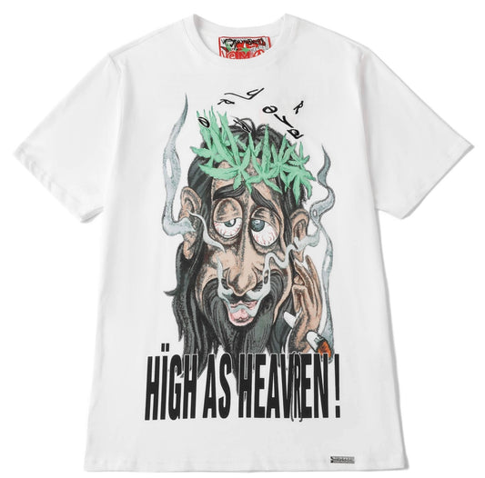 Very Rare "High as Heaven" Tee (White)