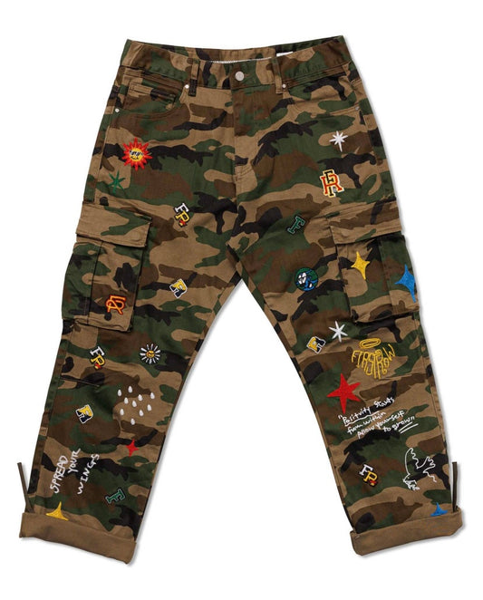 All Over Cargo Pants