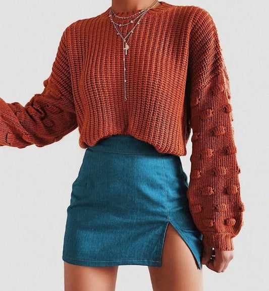 Revella Crispa Sweater (Orange)