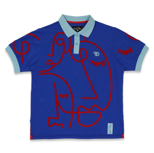 “Faces” Polo by Frost Originals