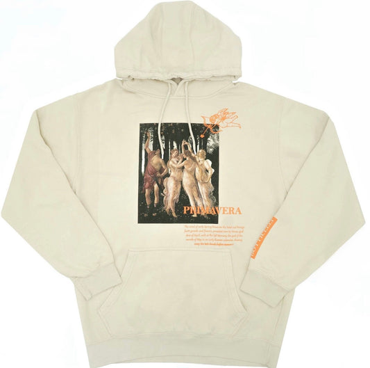 Altru "Botticelli Primavera" Fleece Hoodie (Tan sand natural)